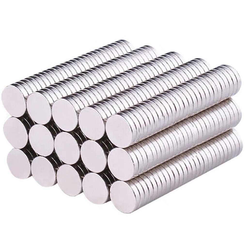 Ímã de neodímio 6x1 6x1,5 6x2 6x3 6x5 mm 100 peças super ímas potente disco envio imediato