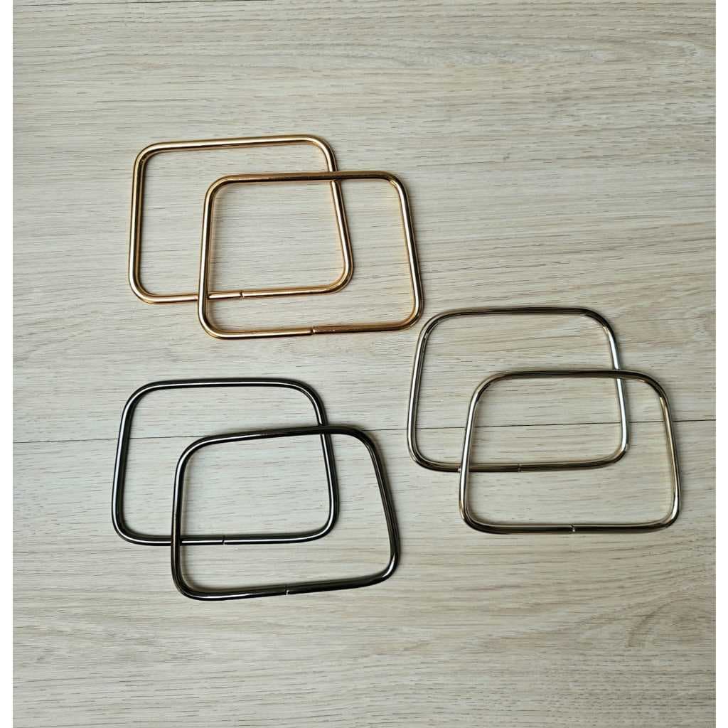 Alça de Metal para bolsas retangular