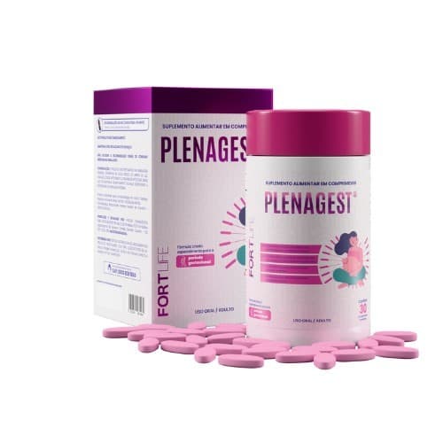 PLENAGEST SUPLEMENTO ALIMENTAR PARA GESTANTE C/30 COMPRIMIDOS REVESTIDOS FORTLIFE
