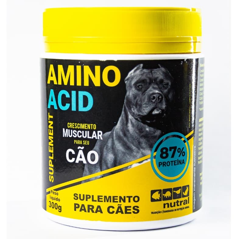 Nutral Amino Acid Suplement Massa Muscular 87% Proteina Suplemento Canino Em Pó
