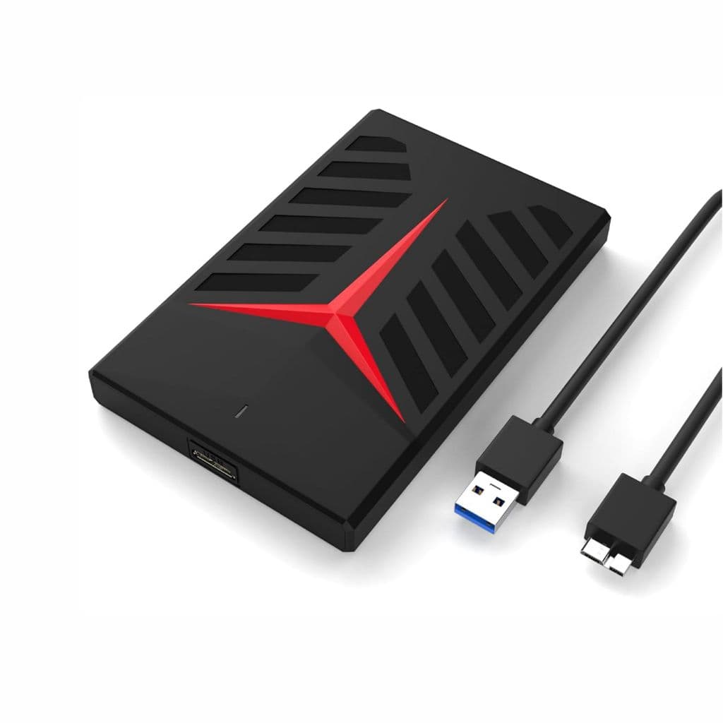 Case Externo Para HD e SSD Sata 2.5" Usb 3.0 Qualidade Premium Pc Ps3 Ps4 Xbox One 5Gbps