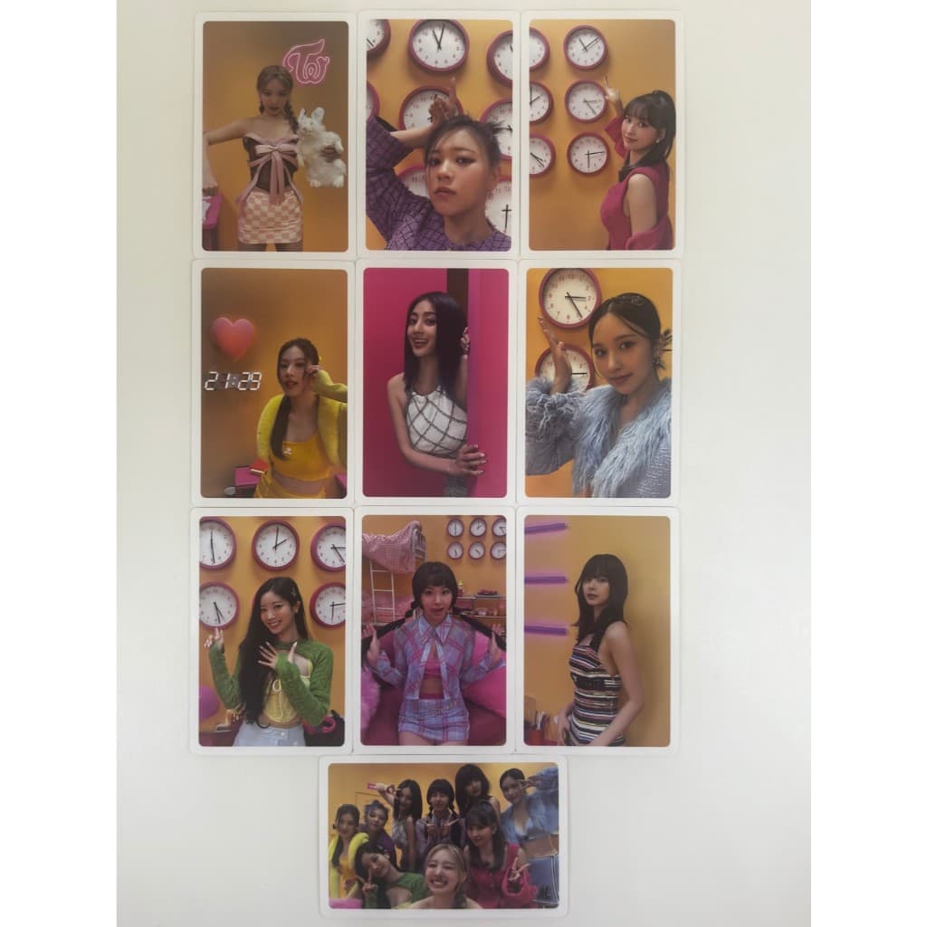 twice between 1&2 pob photocard original kpop