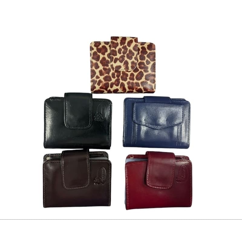 Carteira  feminina de couro legítimo