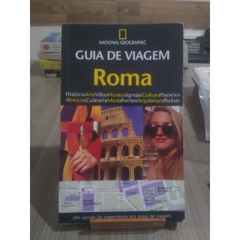 Livro Guia de Viagem Roma - National Geographic