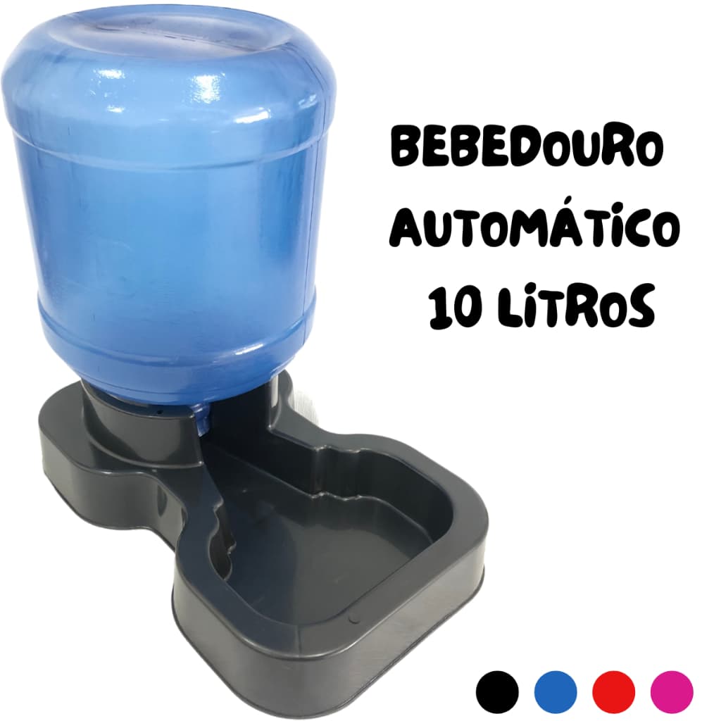 Bebedouro Automático Para Pet Cachorro Gato 10 Litros Galão