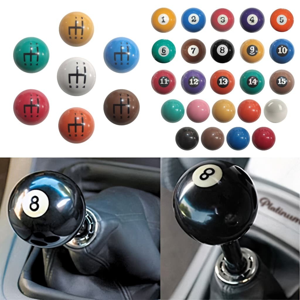 Bola de Sinuca Modelo Câmbio M12 para Enfeite / Decoração 54mm