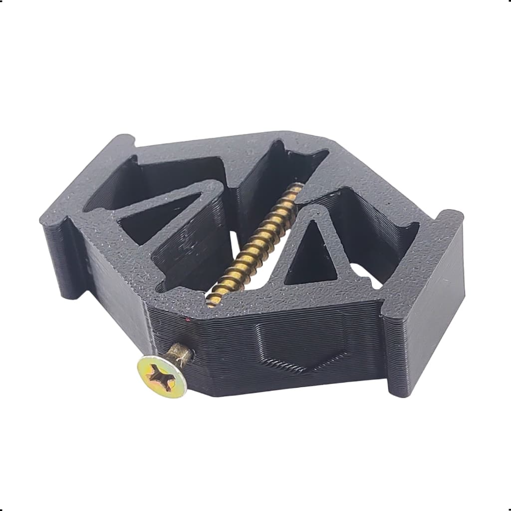 Kit 2 Reparos Para Caixa De Luz Salva Abas 4x2 Com Parafuso