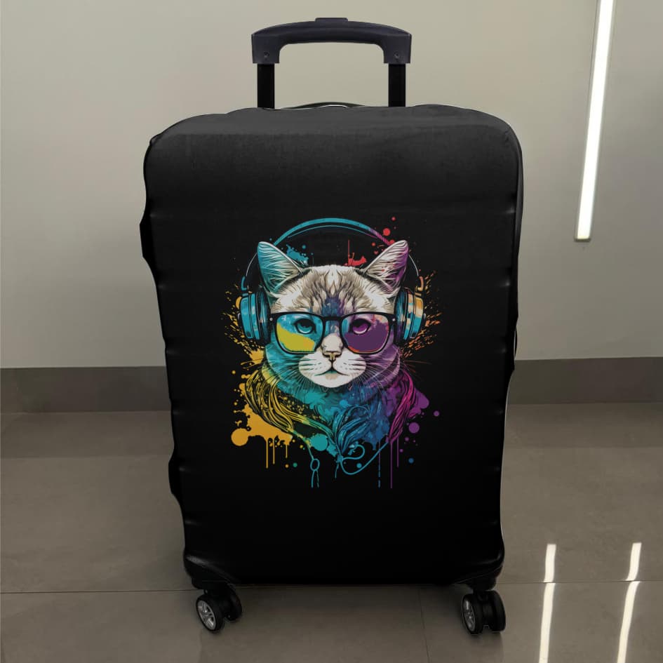 Capa Protetora Mala Viagem de Gato de Alta qualidade