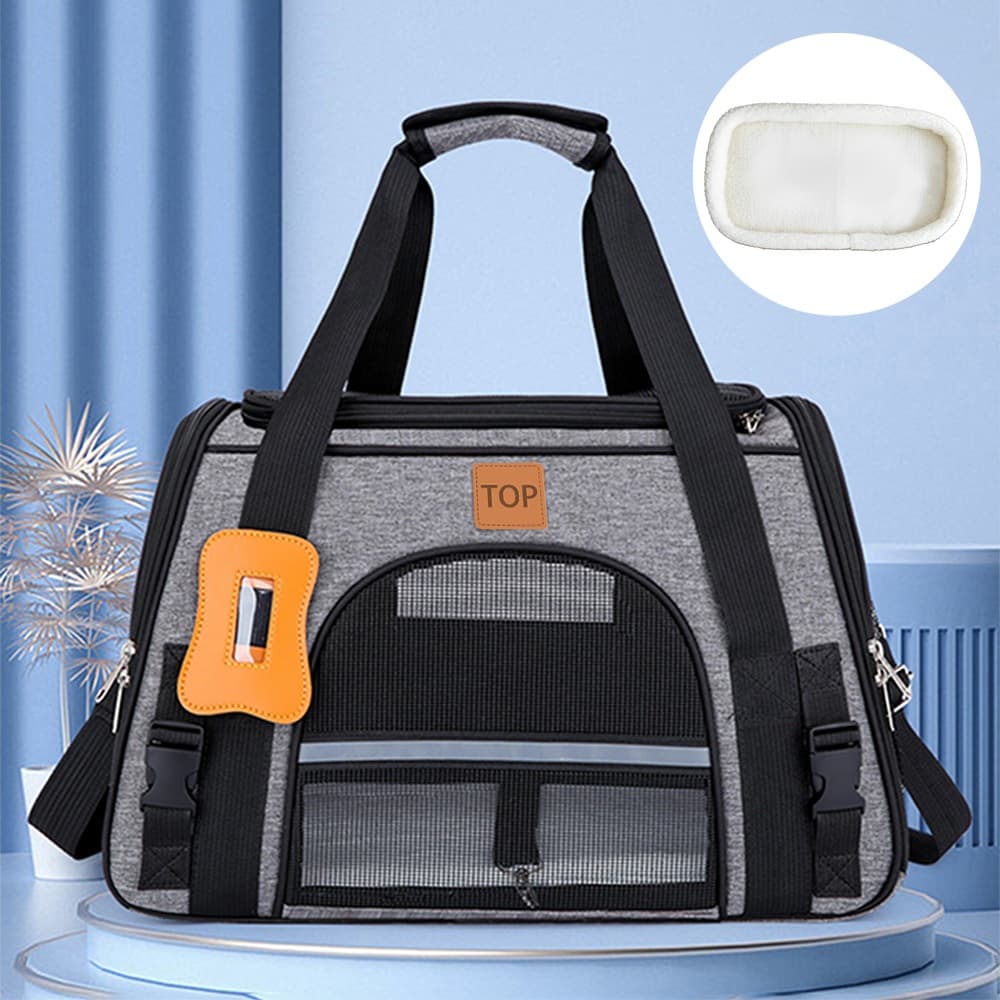 Bolsa Mala De Viagem Para Pet Transporte Aéreo De Cães E Gatos