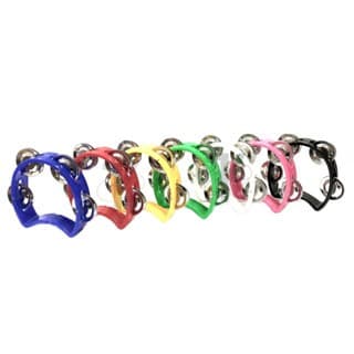 Pandeiro 1/2 / Meia Lua Infantil Spanking - Kit C/ 10un (Cores Sortidas)