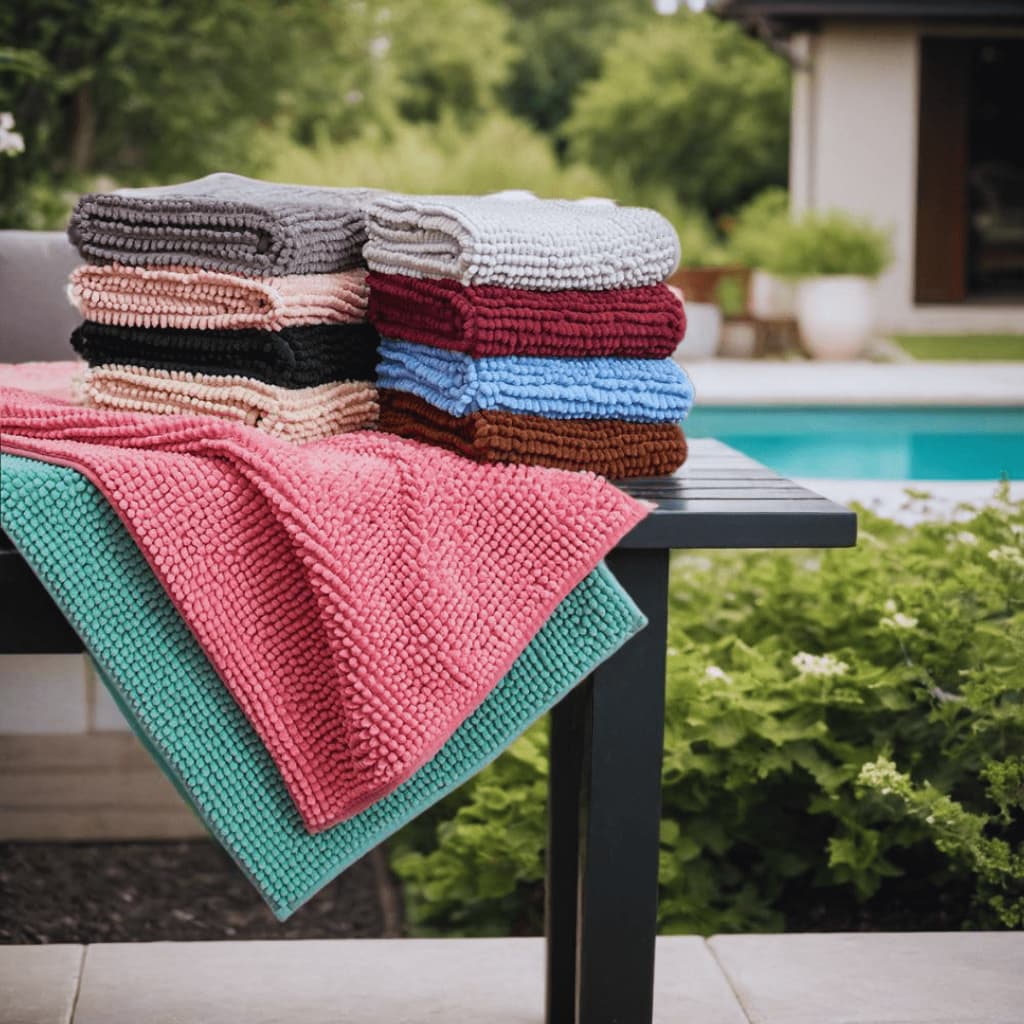 Tapete Banheiro Microfibra 45x70 Grande Antiderrapante Box Bolinha Macarrão Várias Cores Kits