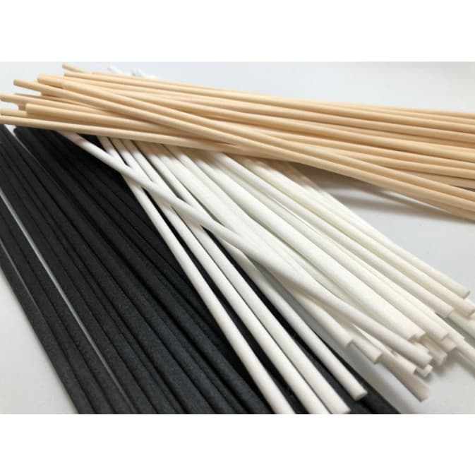 20 Varetas De Fibra De Algodão Ideal Para Difusor 25cm