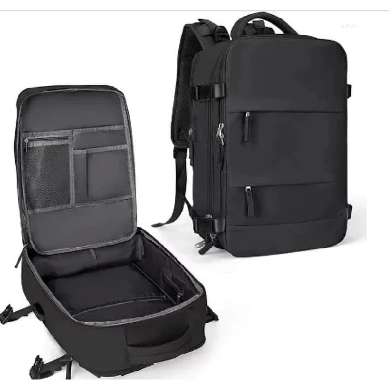 (22105) Mochila Laptop De Viagem Escola À Prova D'água Executiva Para Notebook Impermeável Unissex Guarda Tenis Negócio