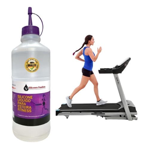 Silicone Lubrificante Esteira Elétrica Profissional e Residencial 1 Litro 500ML 400ML 300ML 250ML