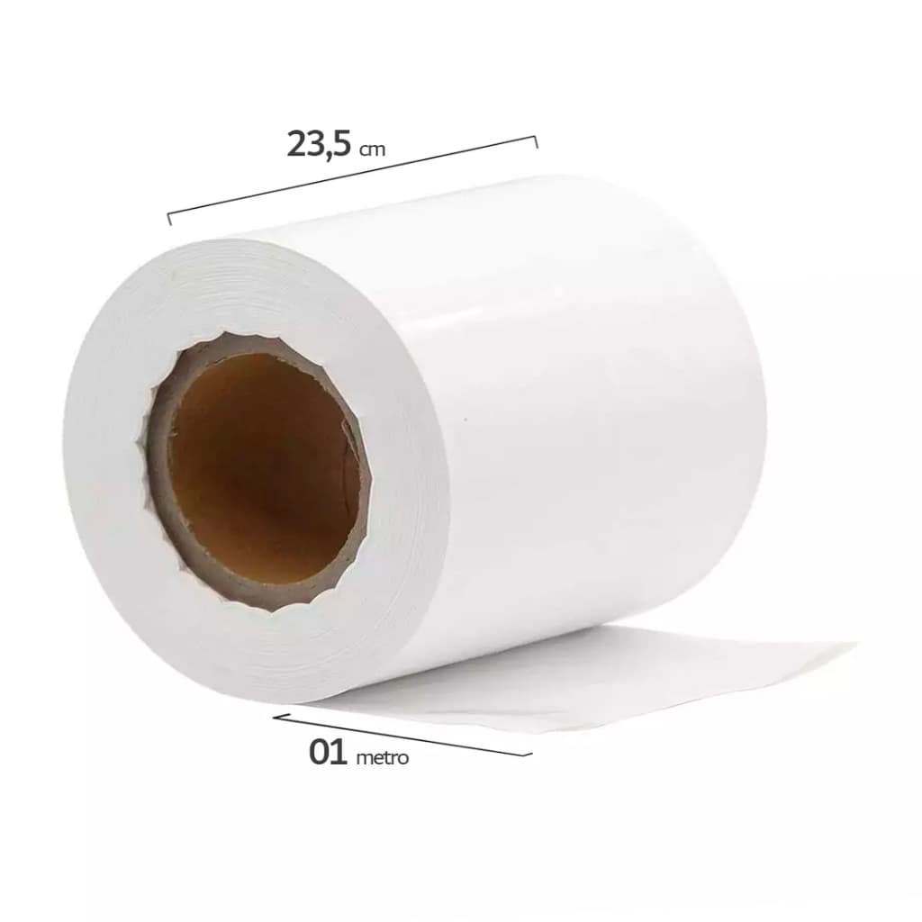 Filme Plástico Termo Encolhível 23,5cm para Sublimação - Metro