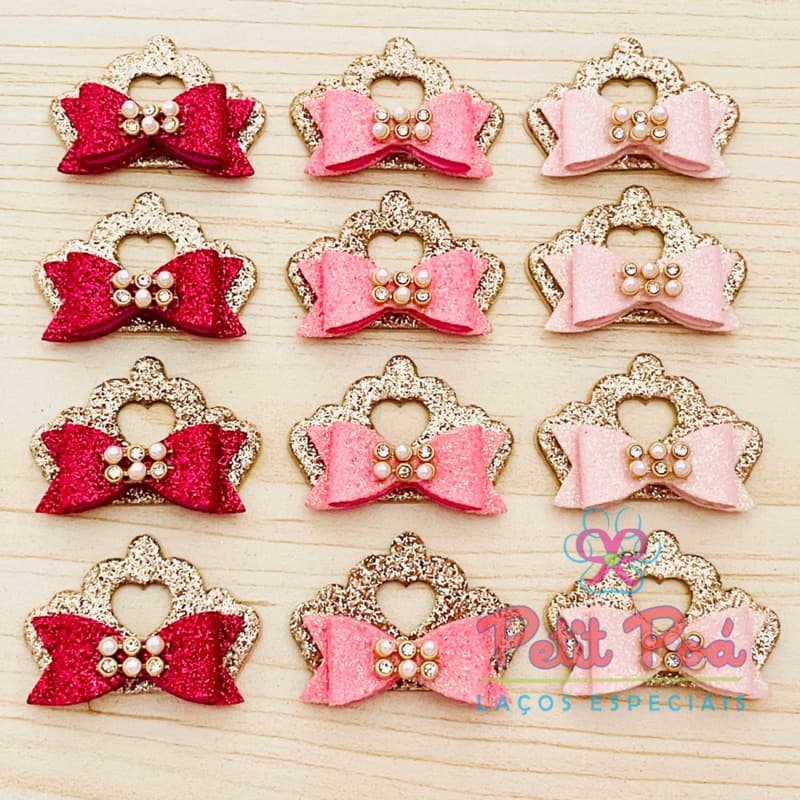 ADESIVO PET COROA BELLA - BANHO E TOSA (12 UNIDADES)