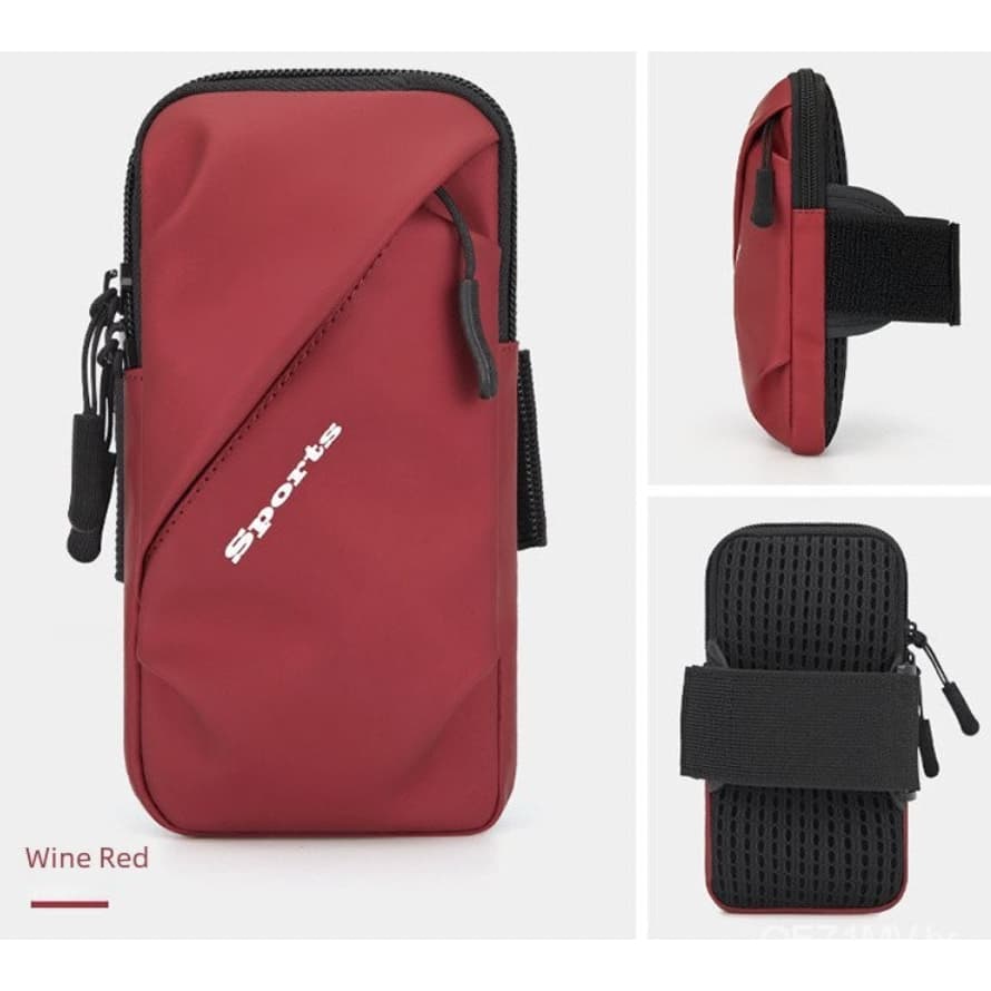 Bolsa Para Celular De Corrida Esportiva Pulso Feminino De Ao Ar Livre Braço Masculino