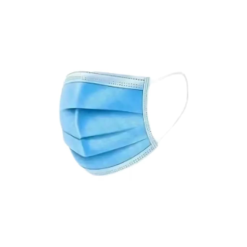 Kit 300 Mascaras Descartaveis tripla camada Azul
