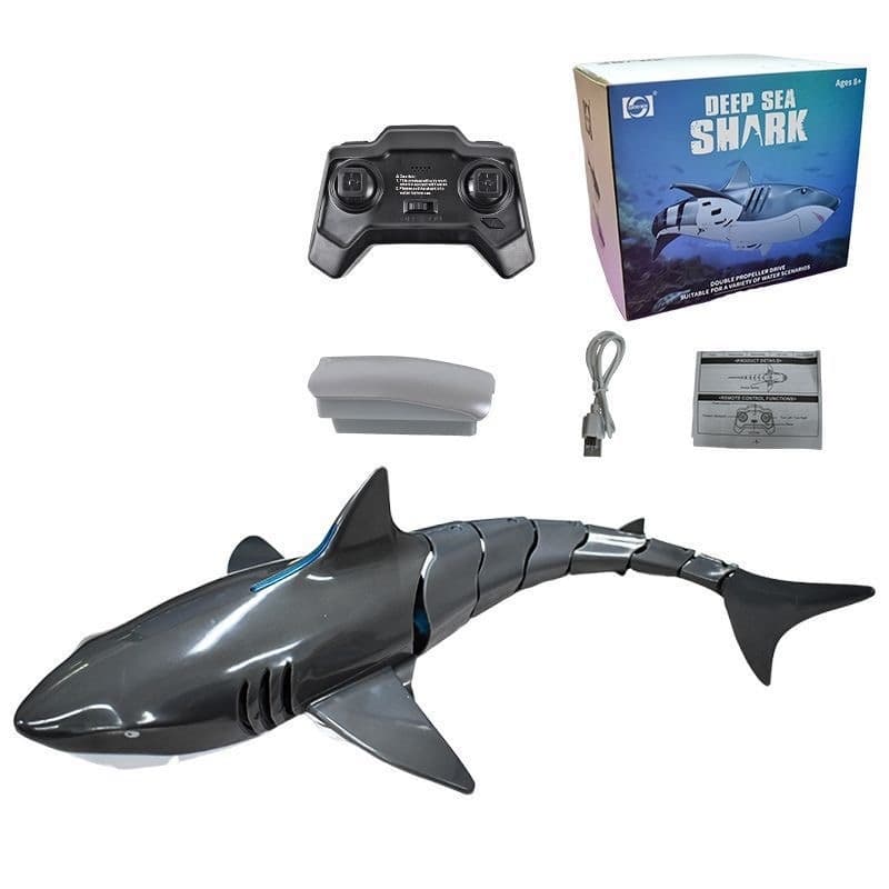 Tubarão Controle Remoto Shark Robô Brinquedo De Piscina