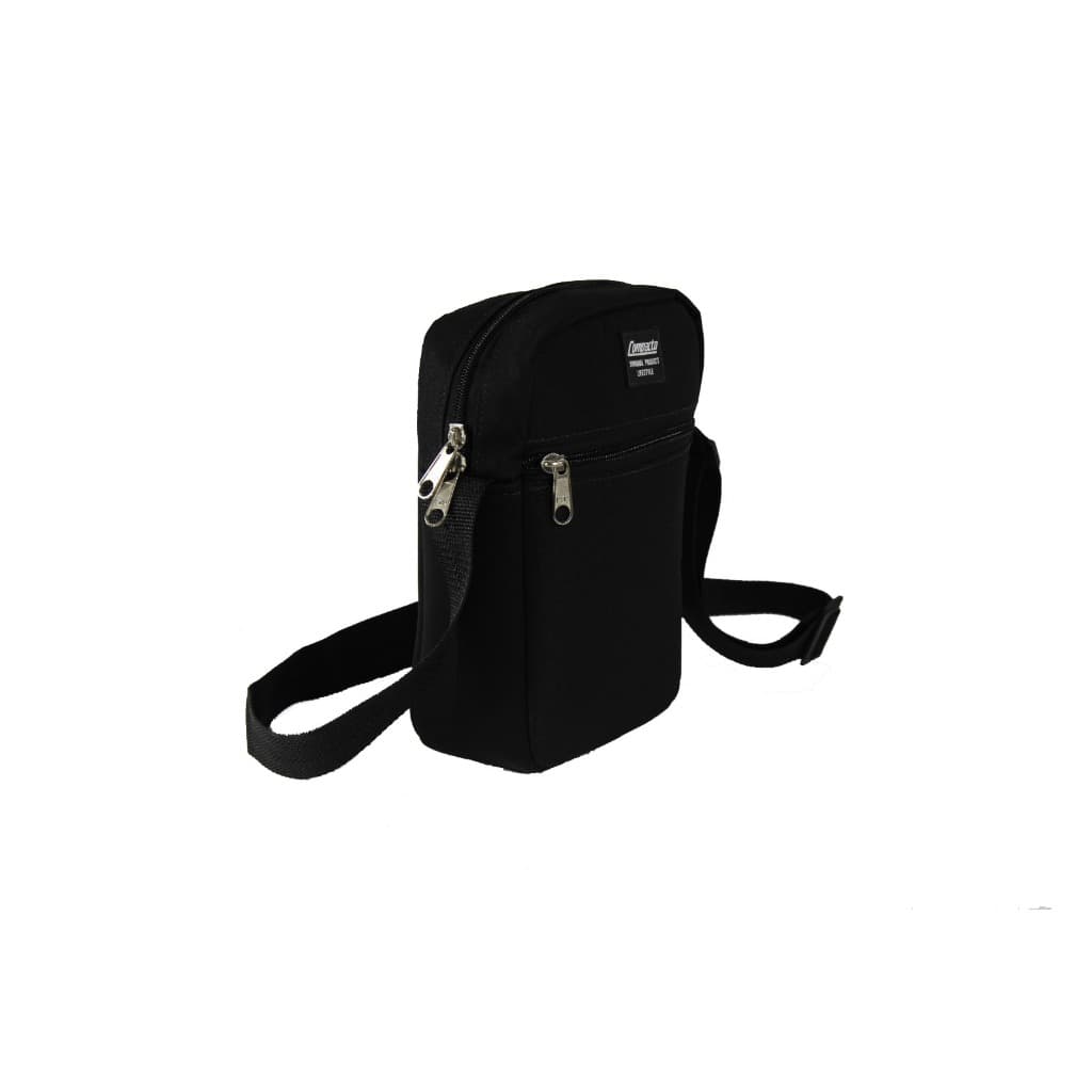 Shoulder Bag Bolsa Tiracolo Mdd 19cm X 17cm X 10cm - Preta Impermeável Envio Já