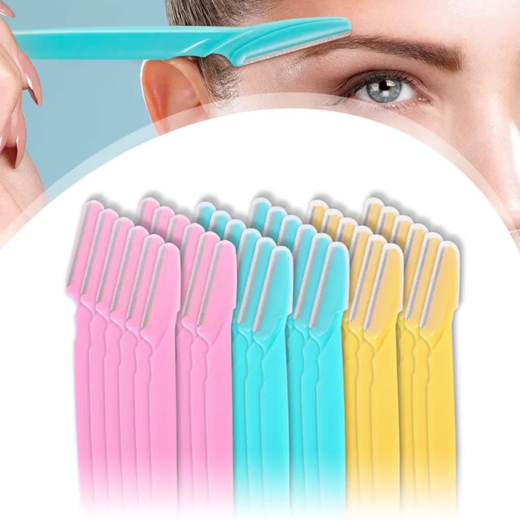 6/12/18 Lâmina Sobrancelha e Rosto Navalha Navalhete Depilação Facial sobrancelhas buço e axila