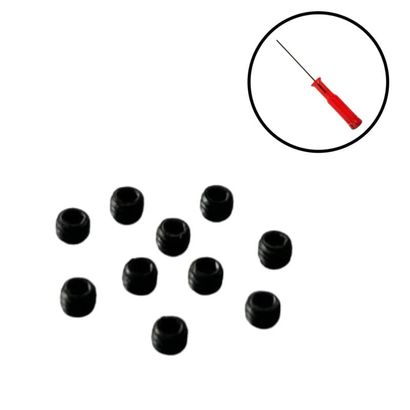 05/10/20 Parafuso Allen 1.5mm Rosca Fina Da Bitola Da Agulha Para Maquina Overlock Interlock Galoneira Industrial