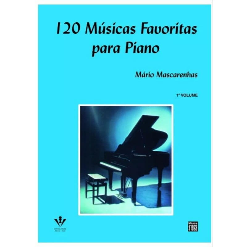 MÉTODO PARA PIANO -120 MÚSICAS MÁRIO MASCARENHAS VOLUME 01