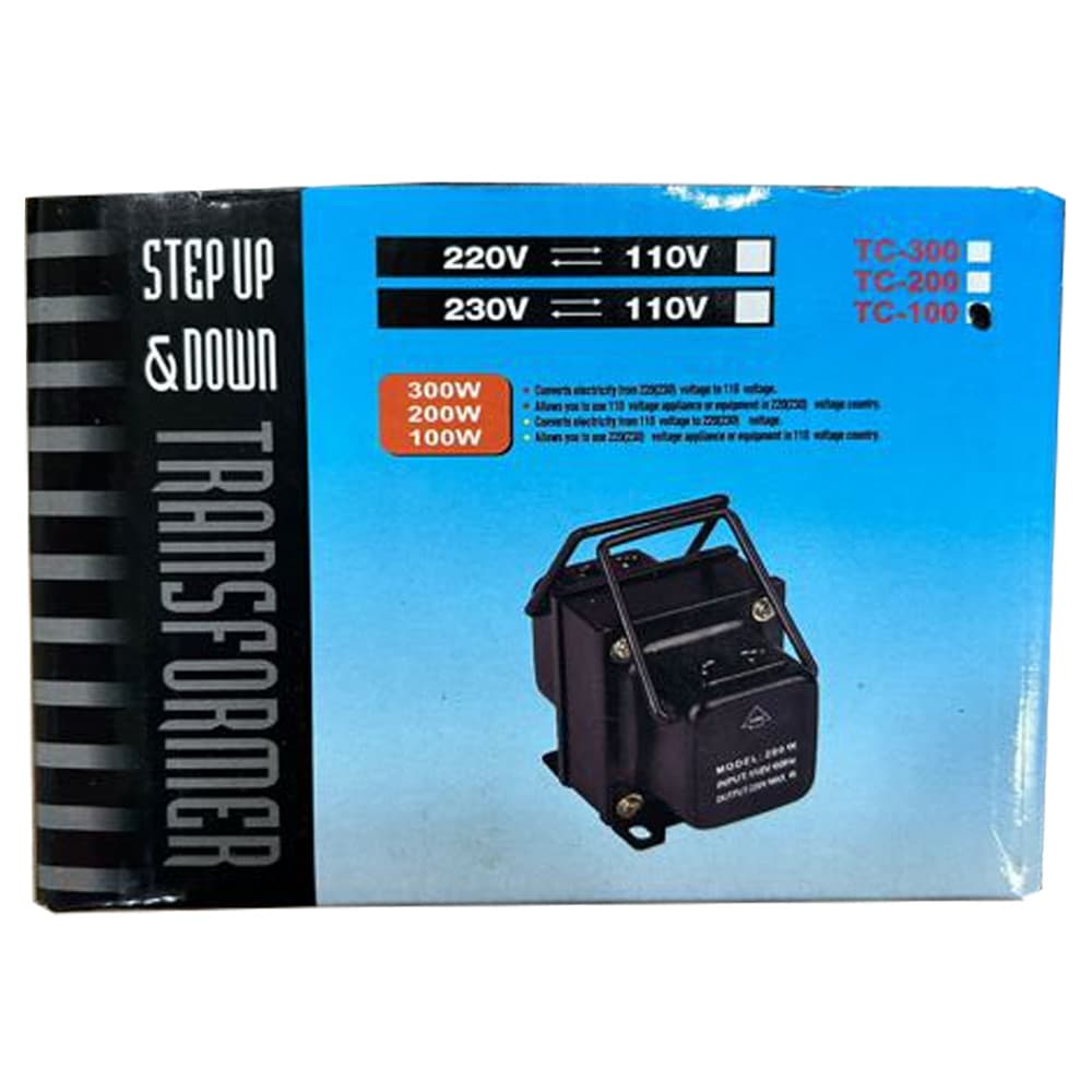 Auto Transformador 100w Conversor Bivolt Voltagem 110v Para 220v E 220v Para 110v