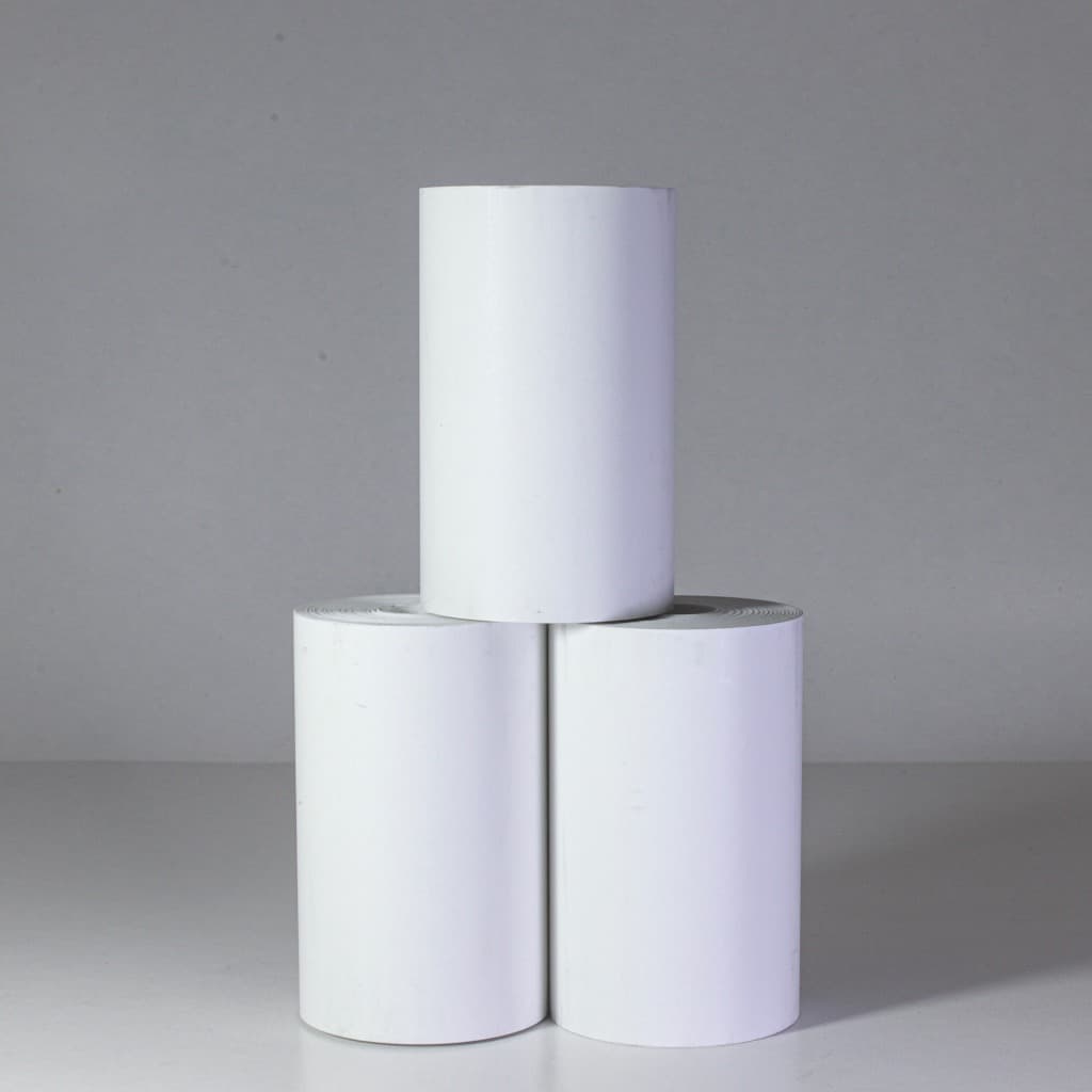 BOBINA PDV 80X40 CAIXA COM 30 UNIDADES BRANCA CUPOM FISCAL TÉRMICO