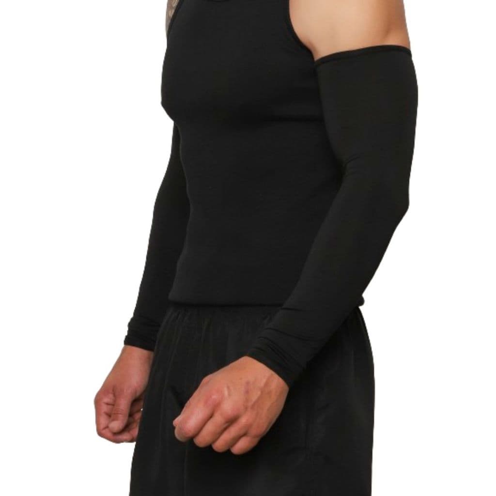 1 Par de Manguito Mangote Proteção Solar Frio Unissex Ciclismo Vôlei Moto Esportes