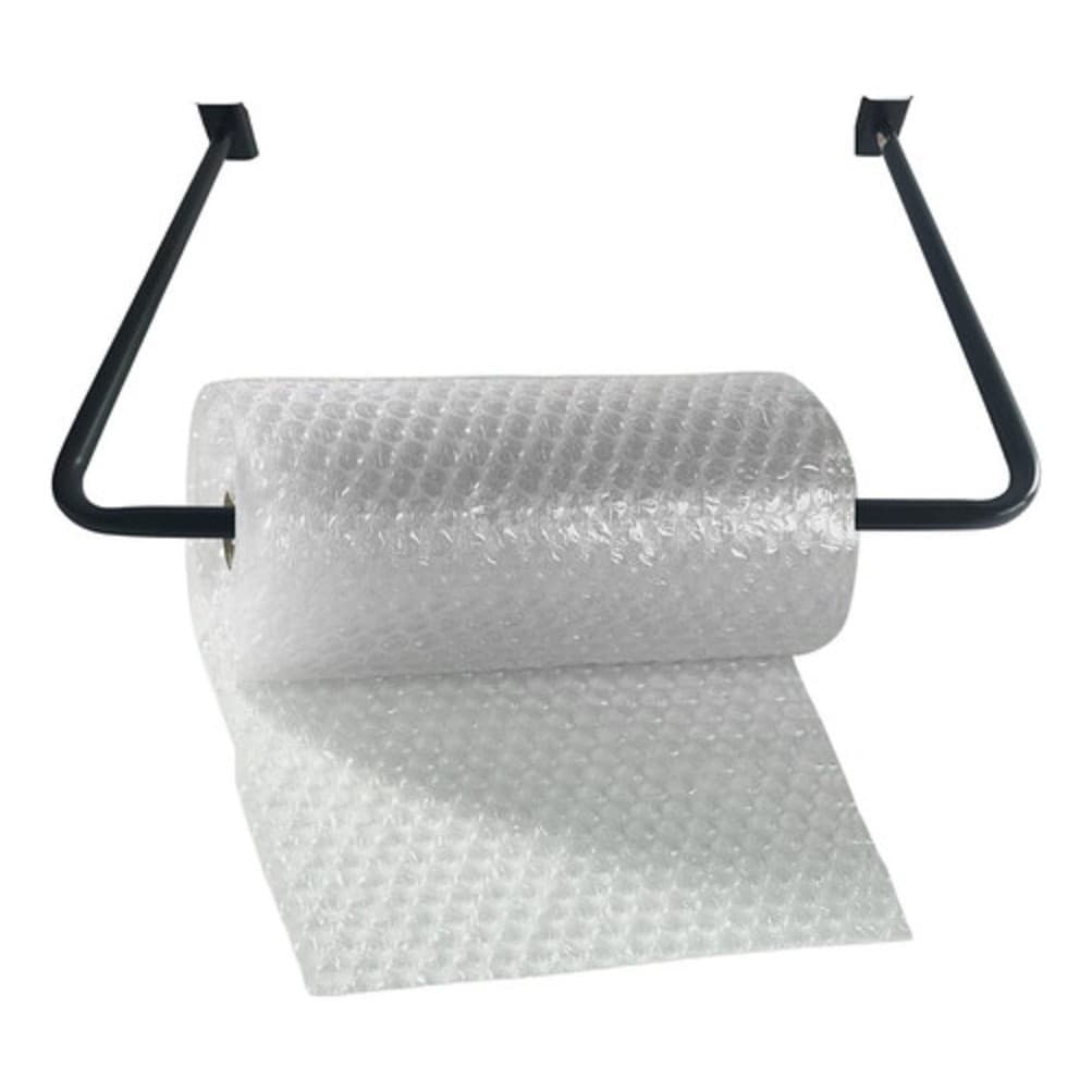 Suporte De Parede Para Plástico Bolha Grande 37x17 Em Aço - Preto/Branco Multiuso Envio Rápido