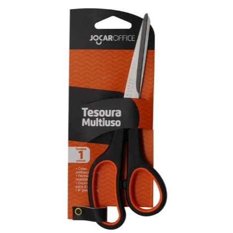 Tesoura Multiuso Inox 8 Polegadas 21Cm -Jocar Office