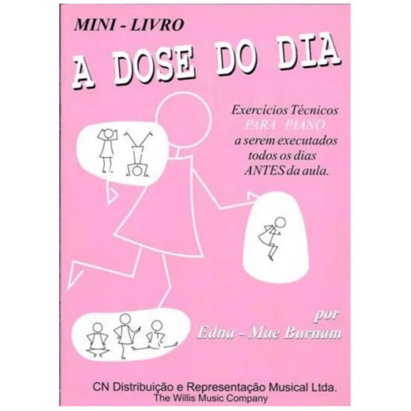 MÉTODO PARA PIANO 🎹 -EDNA MAE BURNAM A DOSE DO DIA MINI-LIVRO
