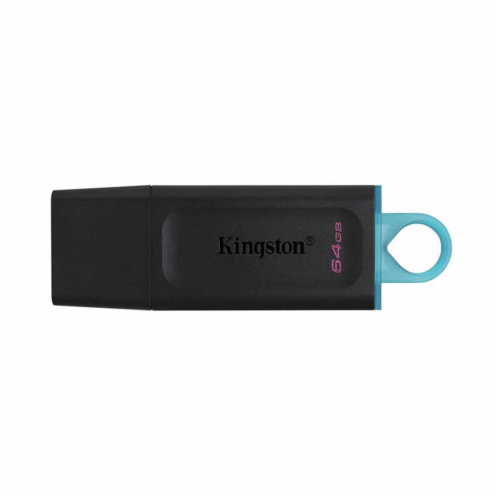 Pendrive Kingston DTX 64 GB Exodia - Preto/Azul