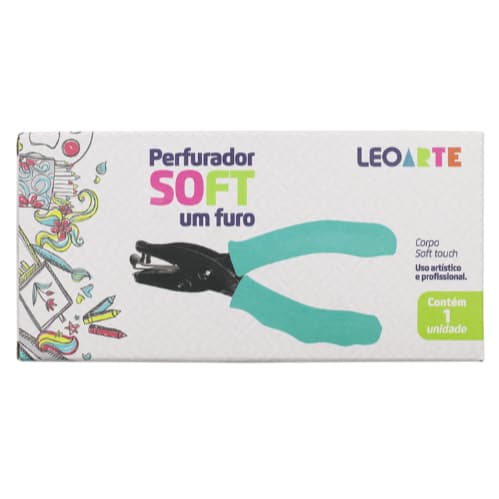 Furador 1 Furo Soft Touch Und Leoarte