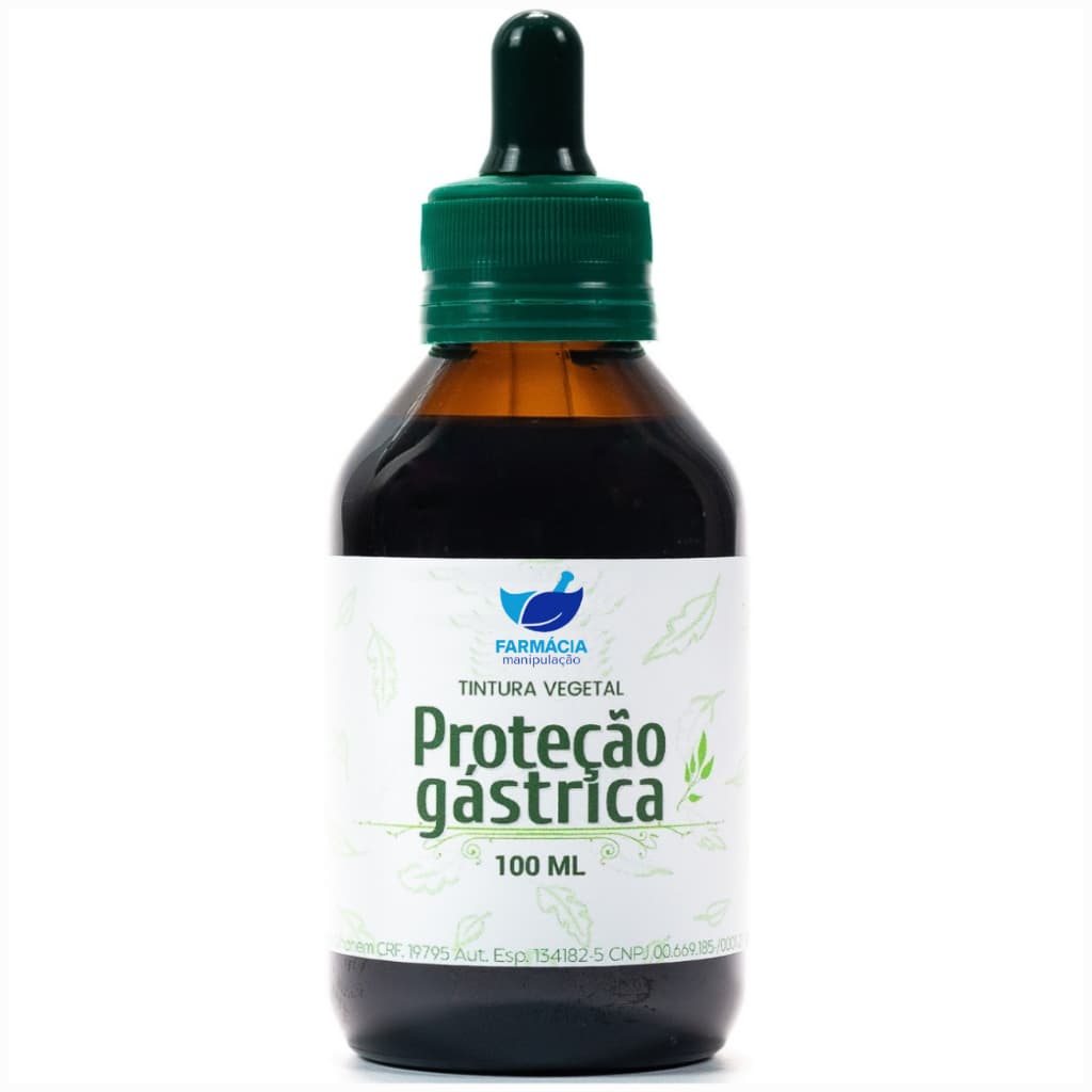 Tintura Vegeta  - Espinheira Santa, Boldo, Guaçatonga e Hortelã - 100ML