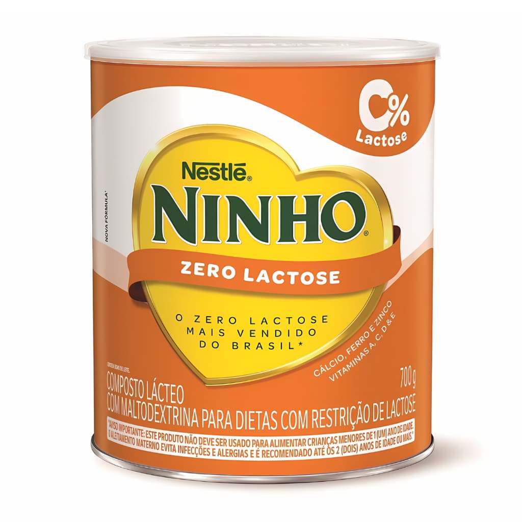 Ninho Zero Lactose Fort+ LT 700g