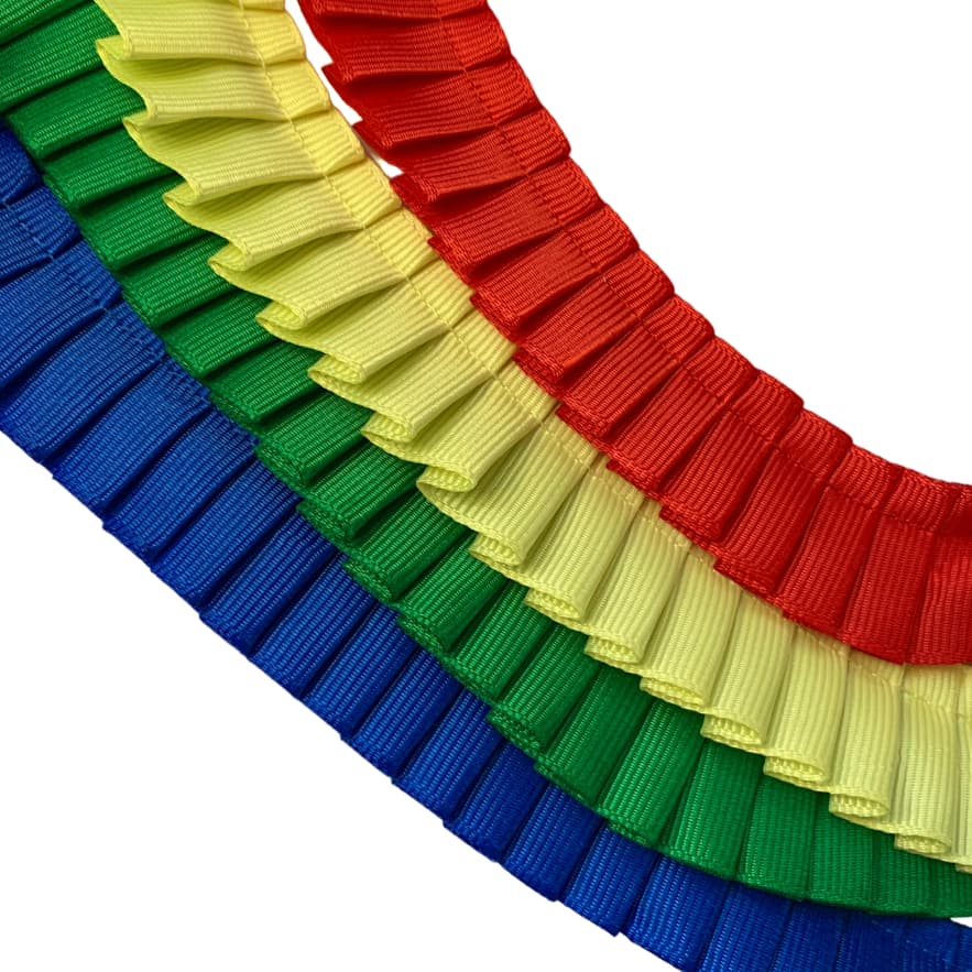 Fita drapeada 25mm c/10 jardas - ART & MONTAGEM