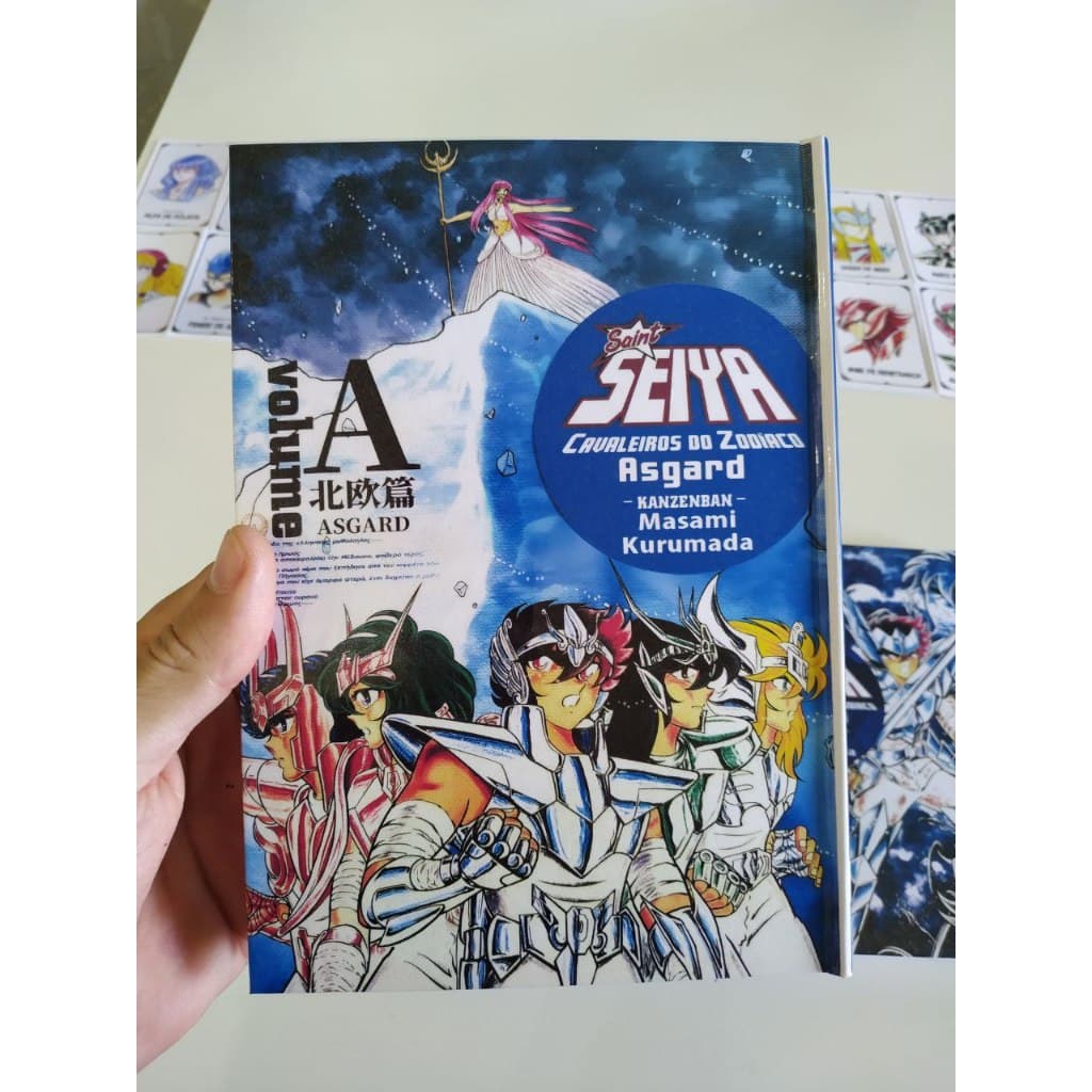 Mangá Artesanal   Saint Seiya: Asgard Completo Capa Dura  em Português