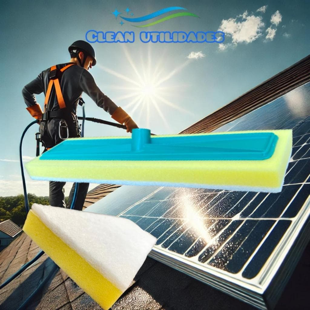 Rodo Limpeza placa solar Clean Utilidades - Profissional (sem cabo)