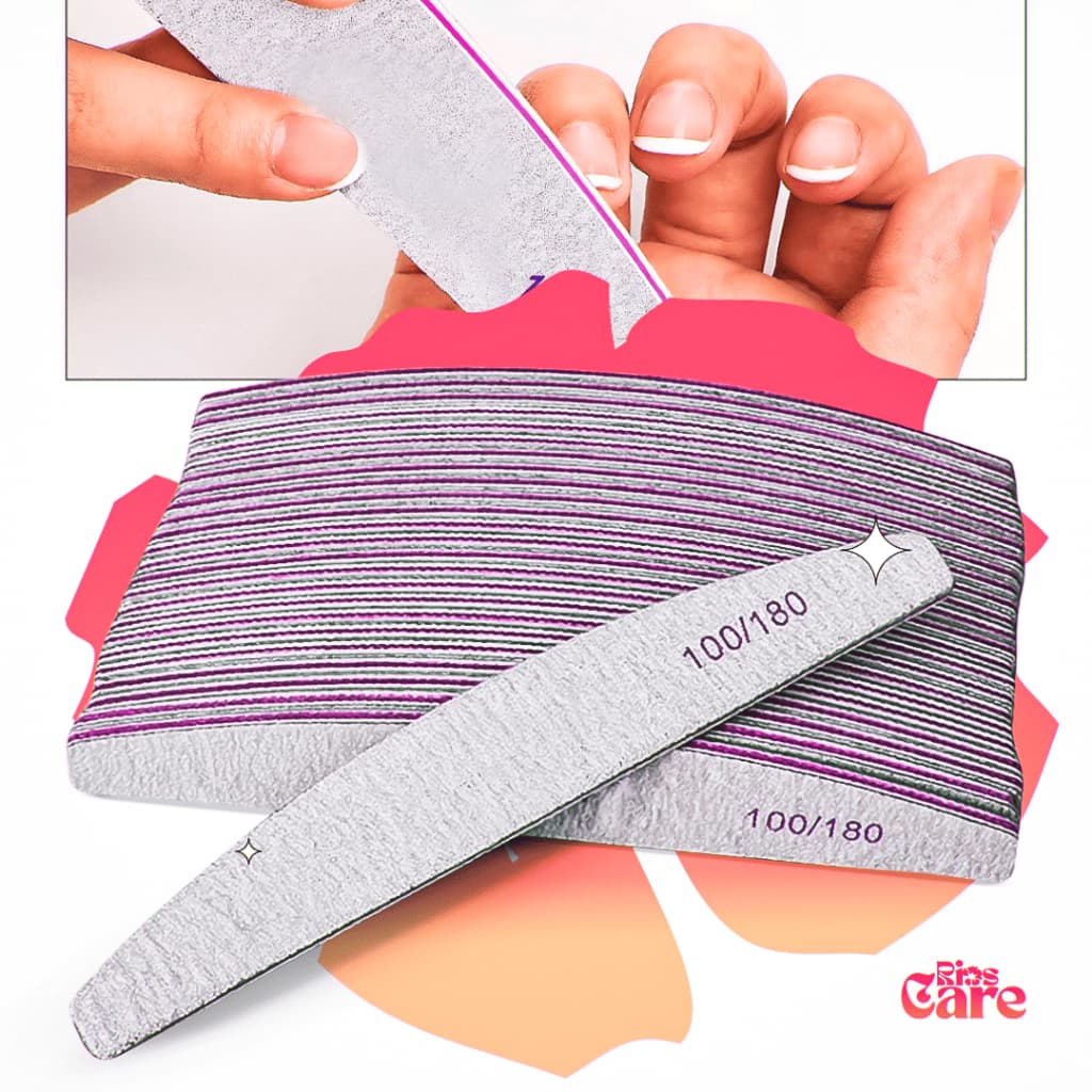 Kit com 5/10/20 Lixas Banana ou Bumerangue 100/180 Envio Imediato