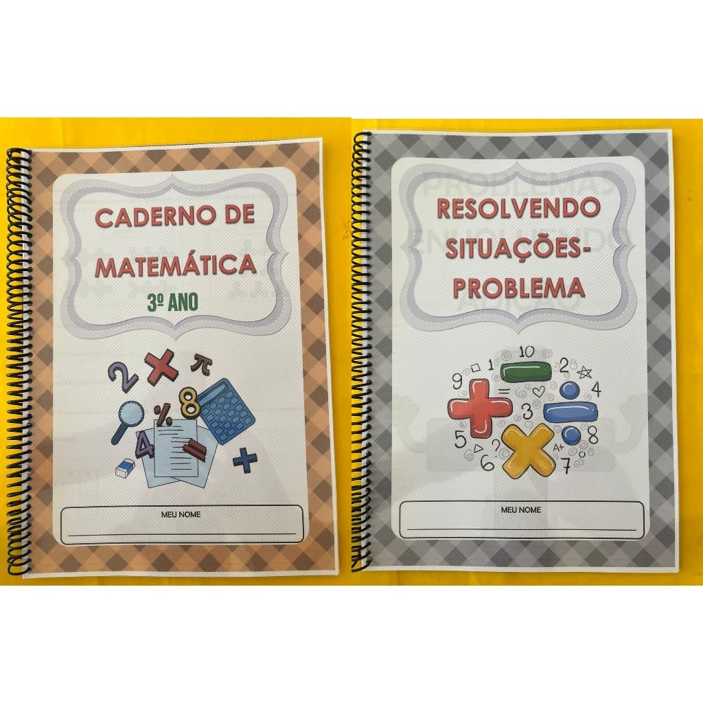 KIT MATEMÁTICA - Caderno de Situações-problema + Caderno de Matemática - 3º Ano