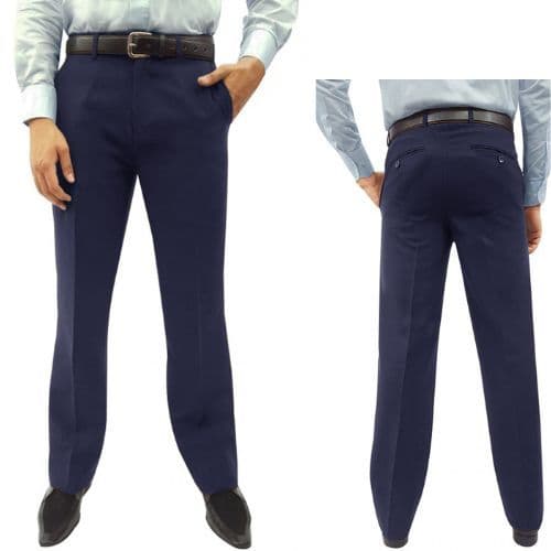 CALÇA SOCIAL OXFORD 100% POLIÉSTER