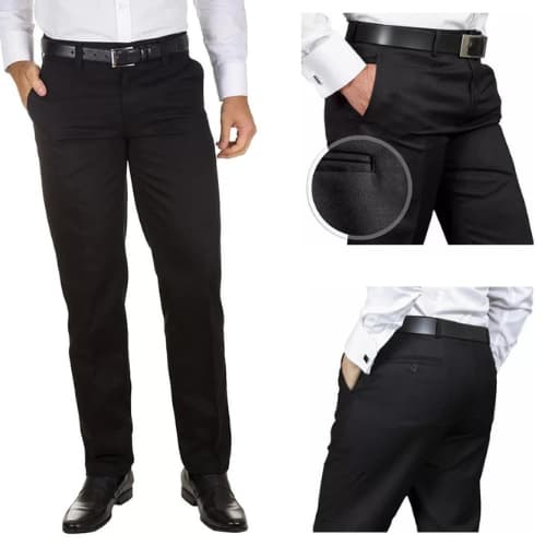 Calça Masculina Social ,Tradicional 100% Poliéster