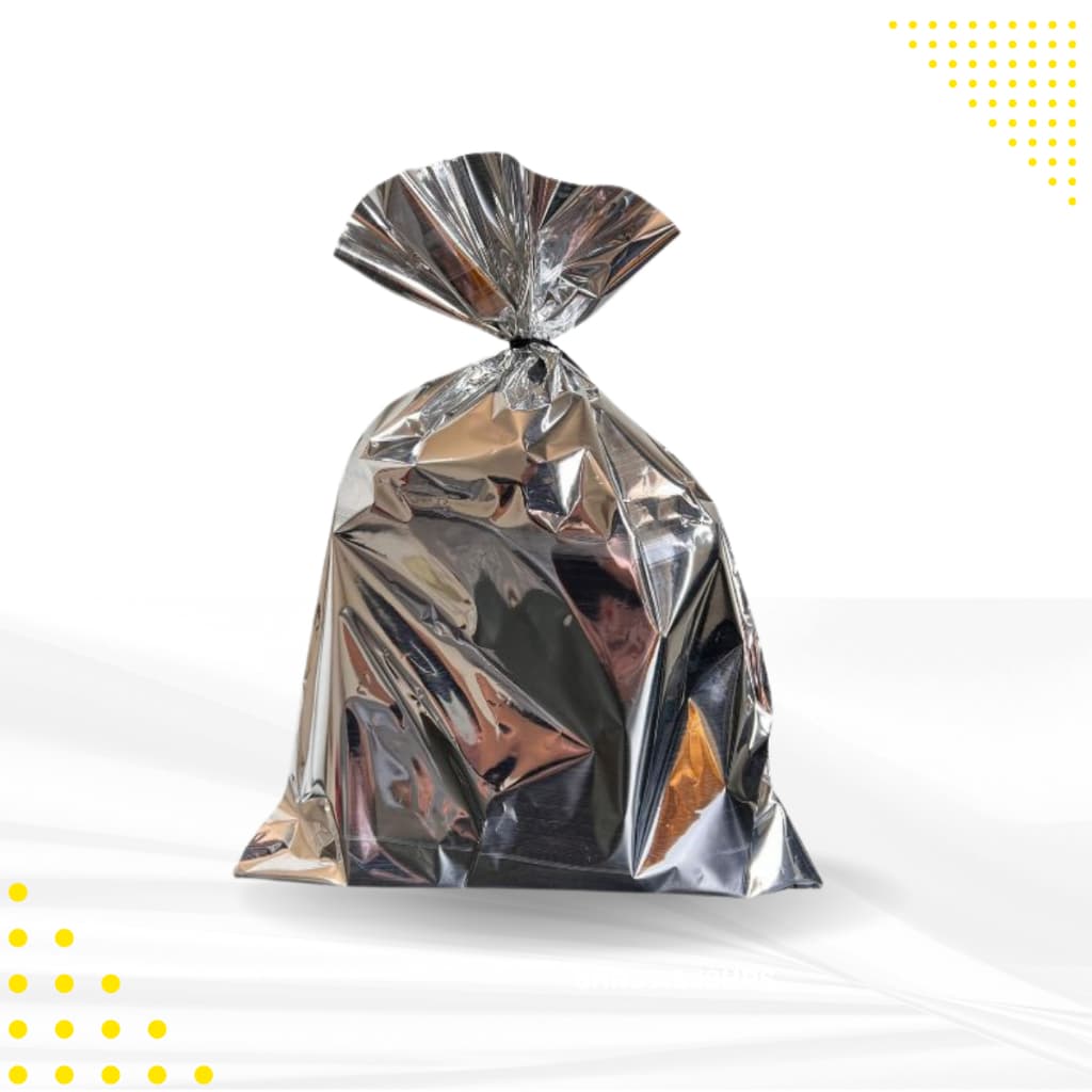 Kit 100 Unid Saco Presente Metalizado Diversos Tamanhos 10x15 / 24x24 / 25x37 / 30x45 / 20x30 / 45x60 / 15x22 / 35x55