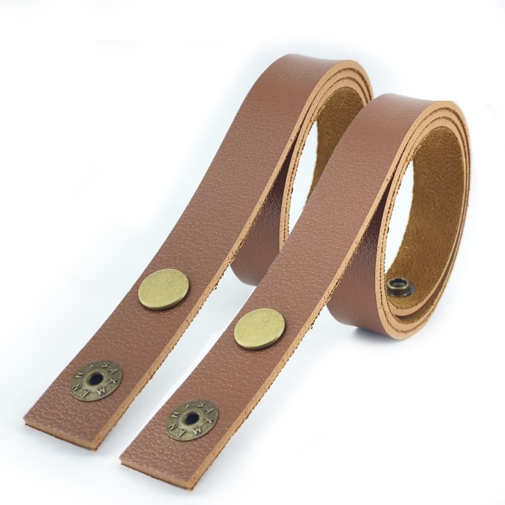 Par de alças com Botão de pressão para bolsas de crochê, macramê, tricô e bolsas compativeis