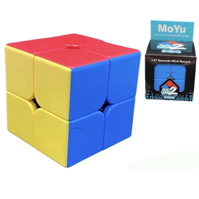 Cubo Mágico De Moyu Rubik 2X2 Cubos Profissional Brinquedos Para Crianças Presentes