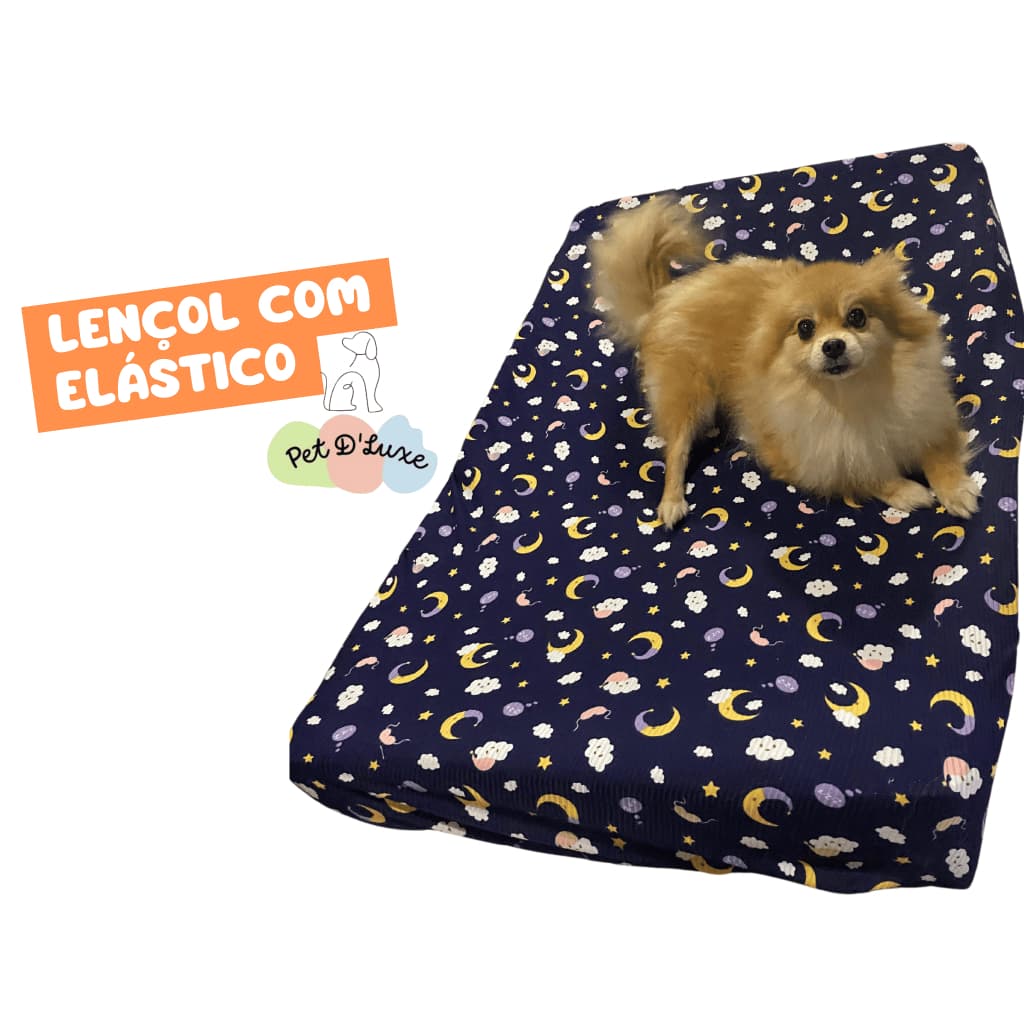 Lençol de elástico para cama de cachorro modelo Ortobom Pet