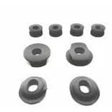 Kit Buchas Borracha Carenagem Biz 100 8 Peças