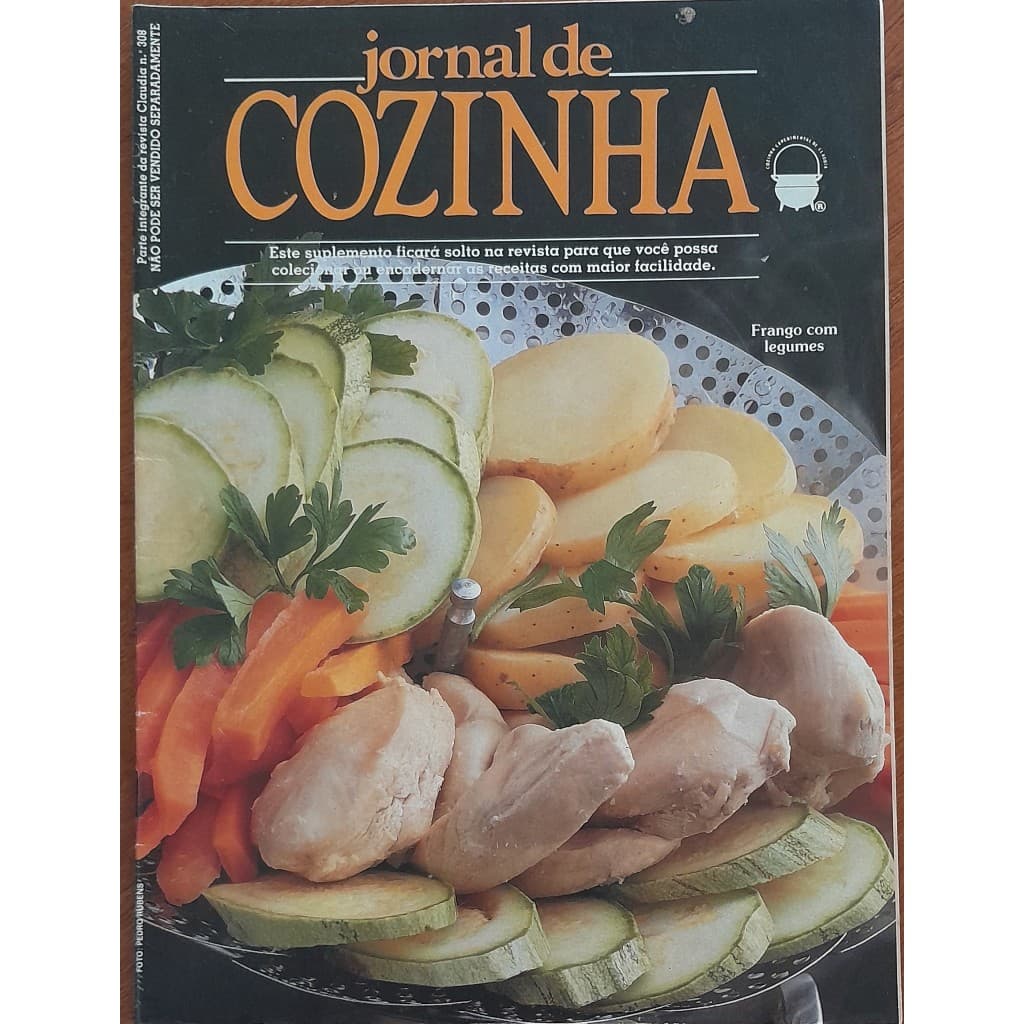 Revista Jornal de Cozinha Claudia Nº 308 Maio/1987